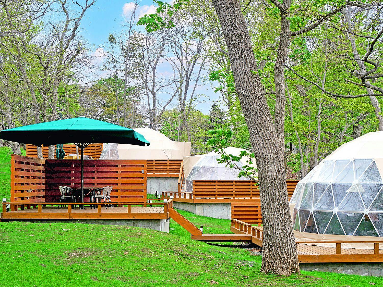 室蘭グランピング&nbsp;施設全景