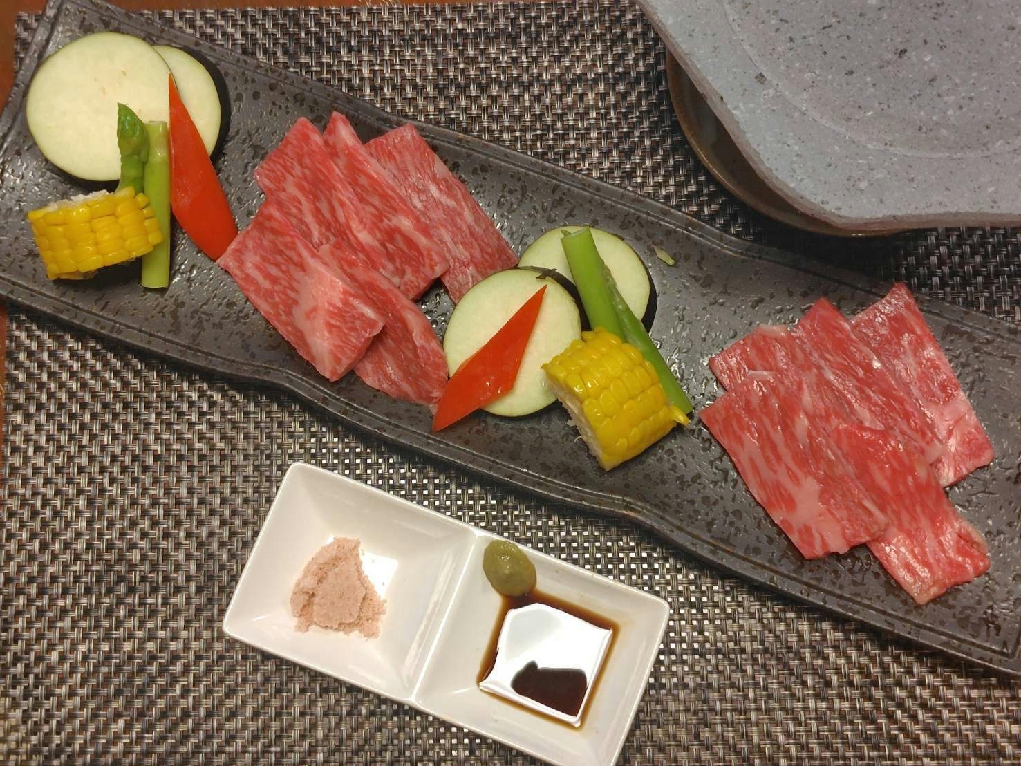 특선 오이타 와규 용암구이