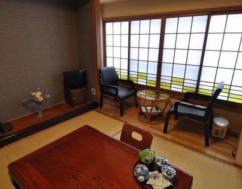 温泉内湯付和室【８畳】※禁煙