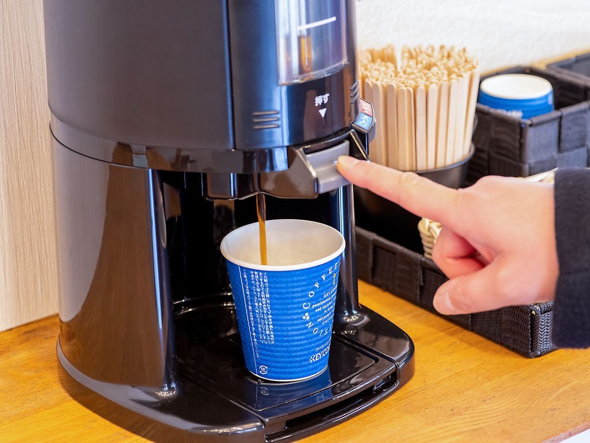 무료 커피 서비스 제공