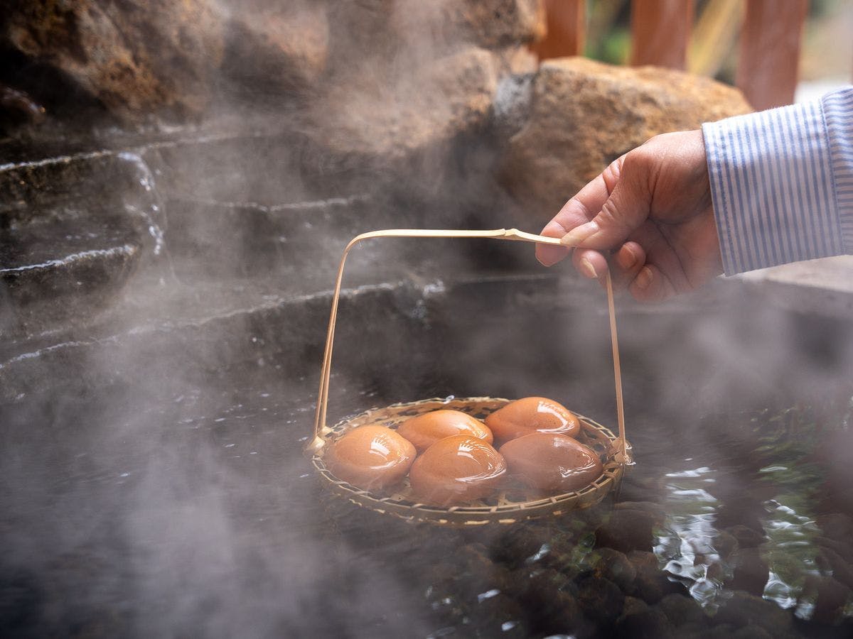 셀프 온천 달걀