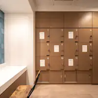 โปรดใช้บริการอย่างมั่นใจด้วยล็อกเกอร์ที่เว้นระยะห่าง