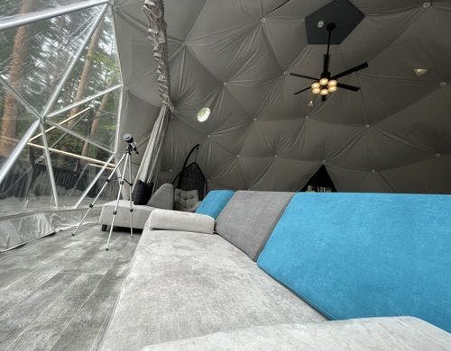 ラグジュアリードームSaturnの内装写真