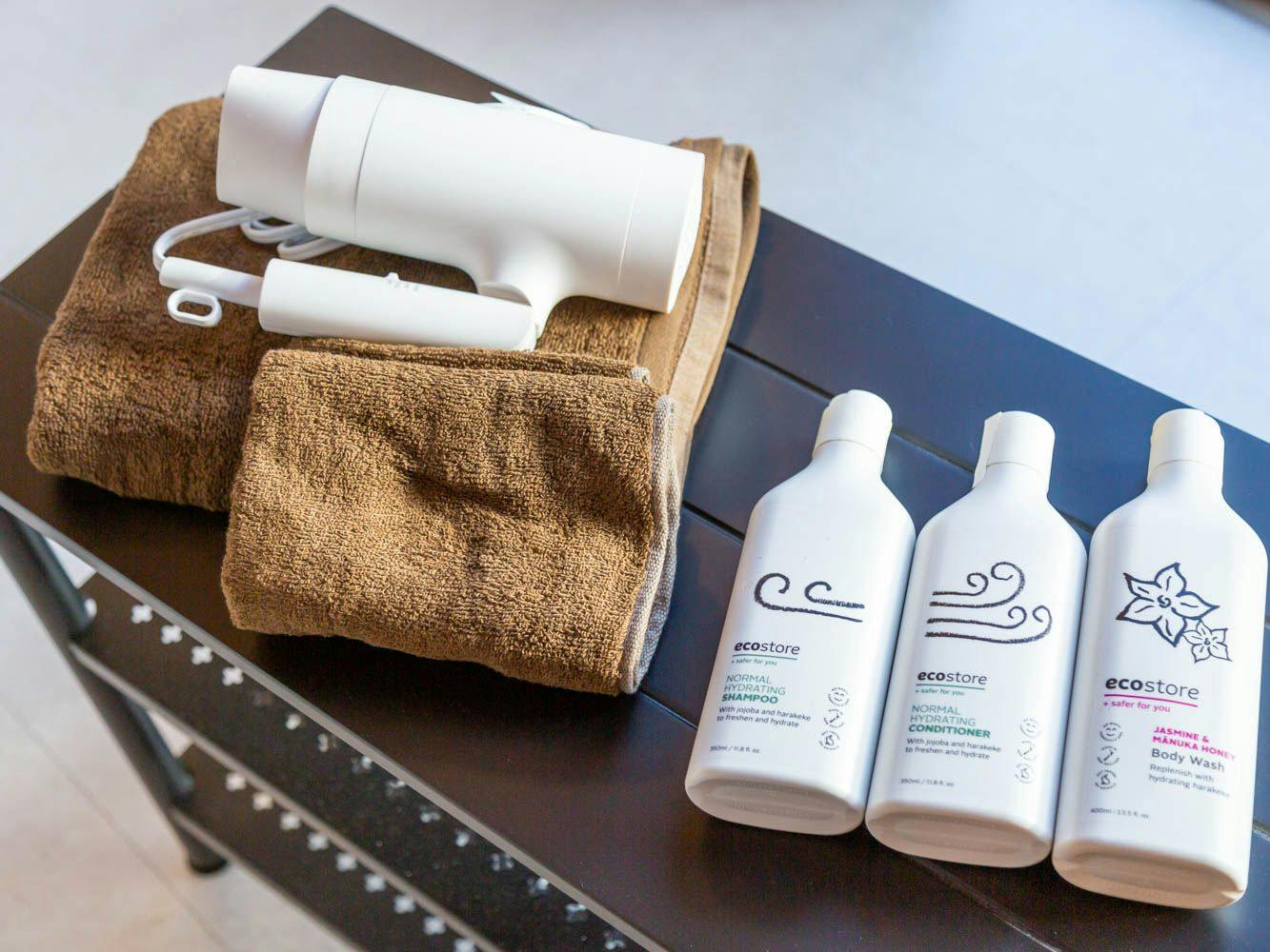 สิ่งอำนวยความสะดวกทั่วไป (เช่น แชมพู)