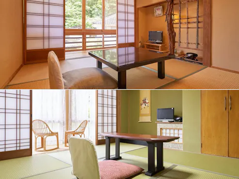 มีฟูกที่นอนให้บริการ ไม่มีห้องน้ำและห้องอาบน้ำในตัว