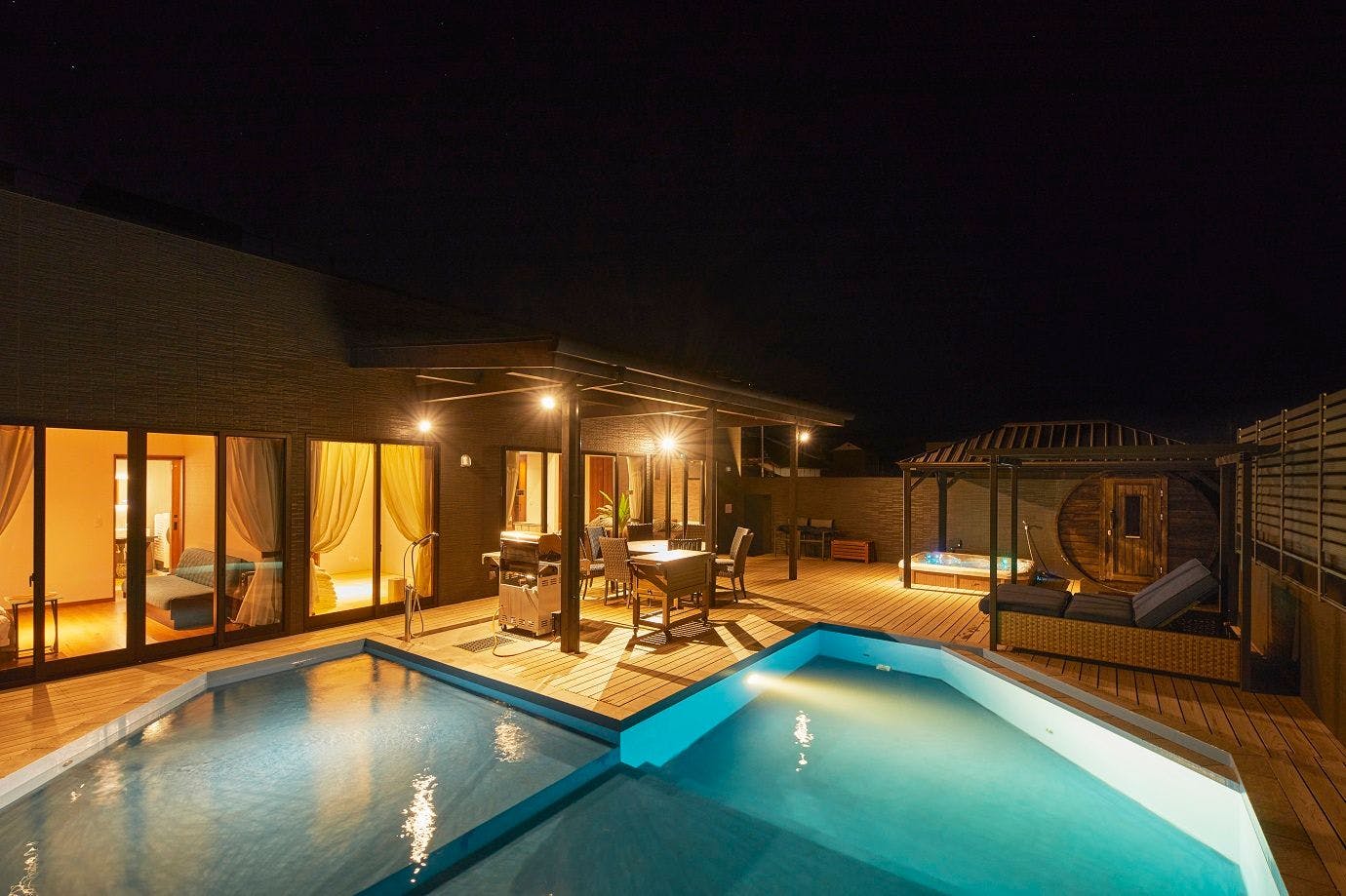 Private Sauna Villa BBQハウス&nbsp;施設全景