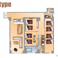 แผนผังห้องพรีเมียม
