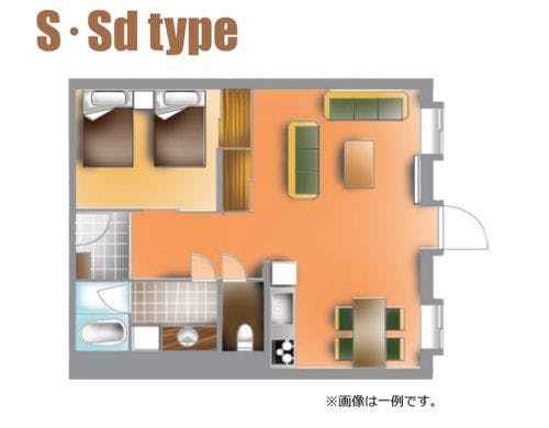 スタンダードルーム一例