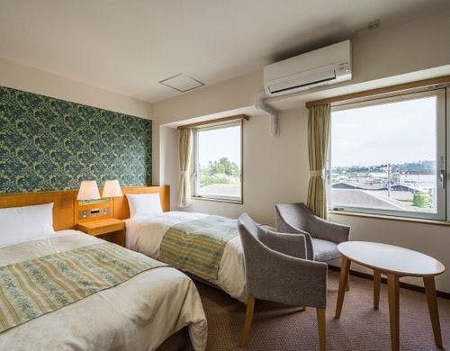 ツインルーム（25平米・ベッド幅100cm）