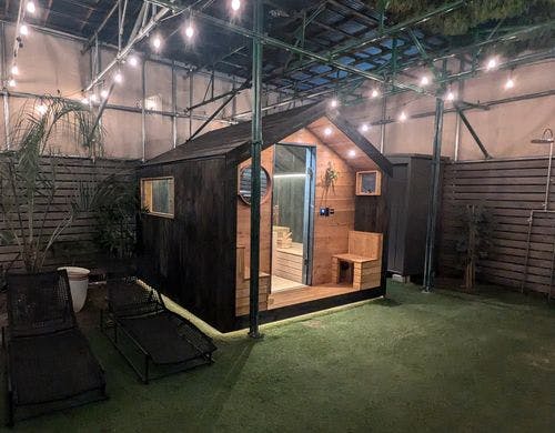 アップグレードしたオリジナルサウナ