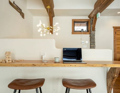 ワーキングスペースがあります。