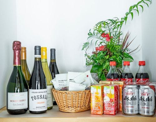 ミニバーがあります。