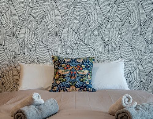 清潔感あるベッドルームです。