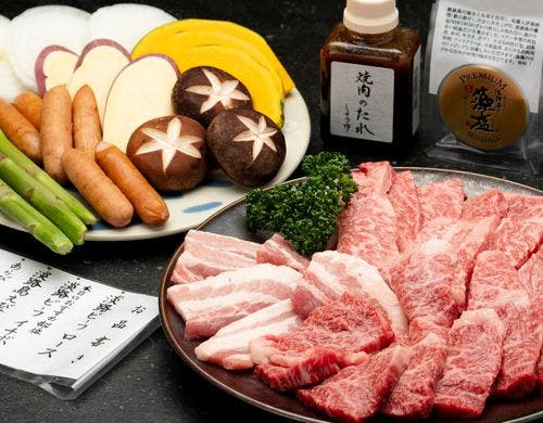 淡路ビーフのお肉満喫BBQ+野菜セット