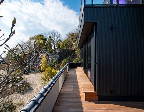 外観_1階ウッドテラス