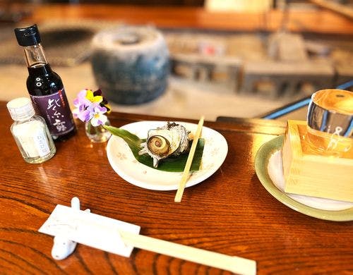 サザエと静岡地酒