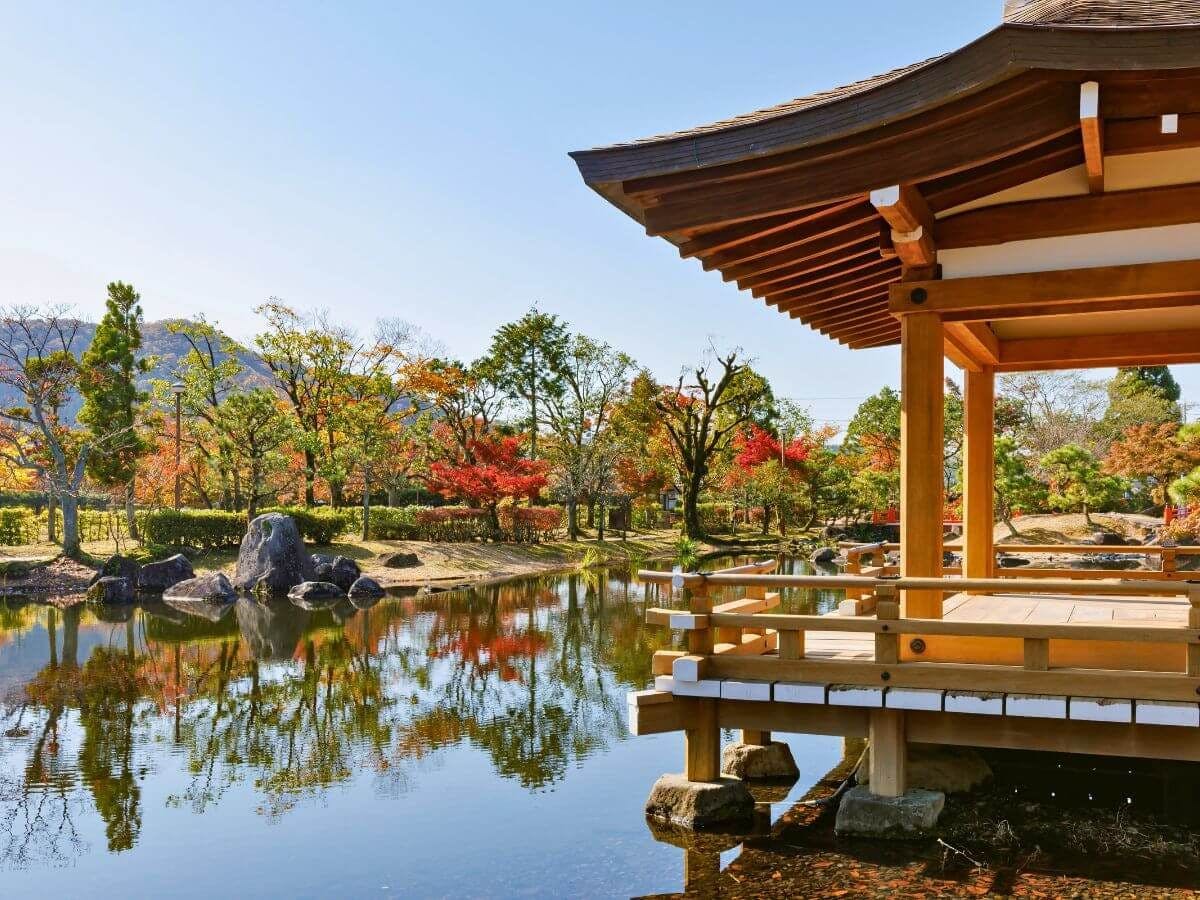 紫式部公园的秋天