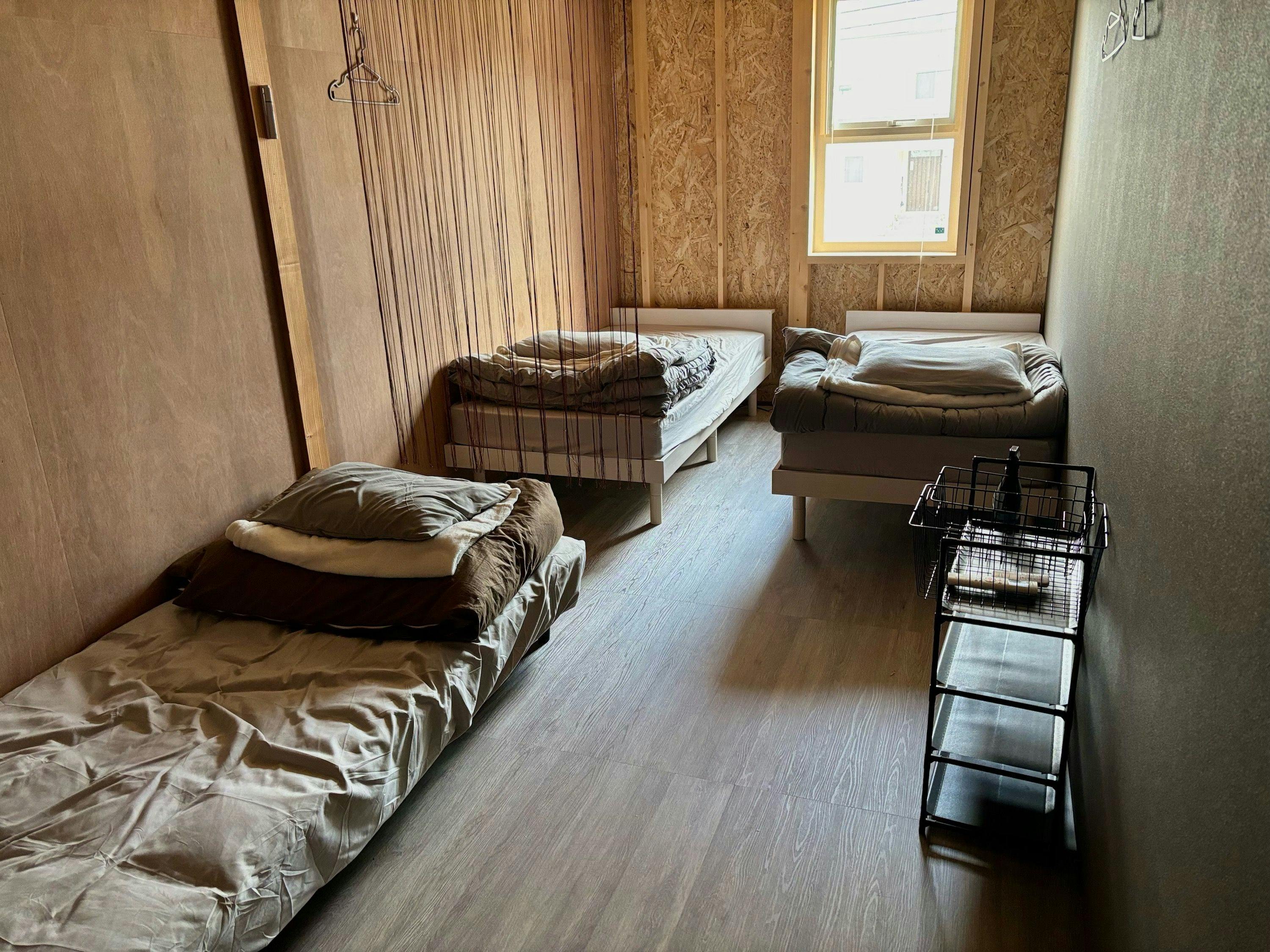 트윈 및 트리플 룸입니다.