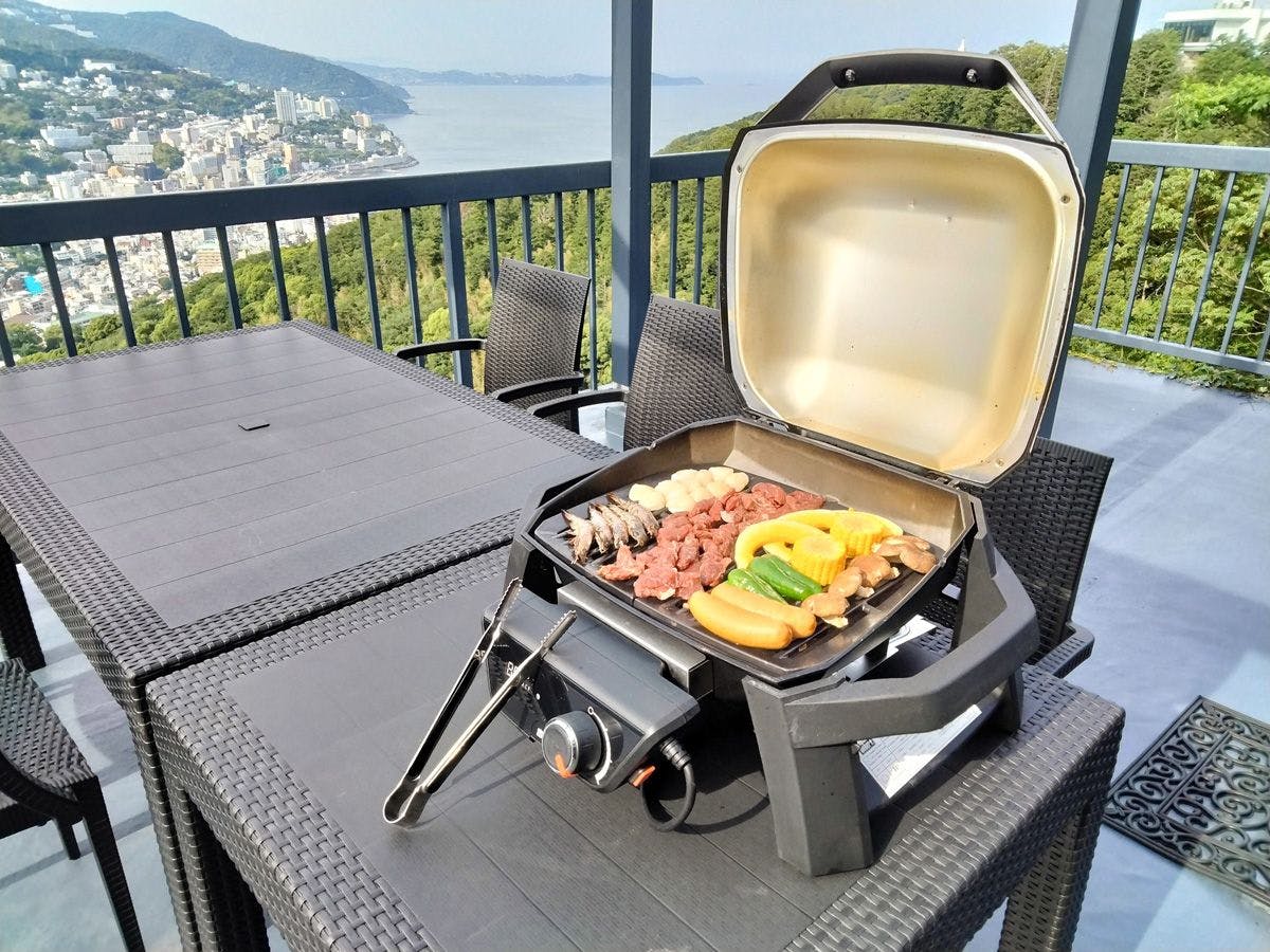 【BBQ on the terrace】