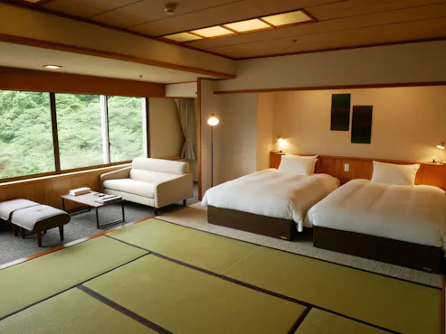 【高樓層和床】本館◆2床