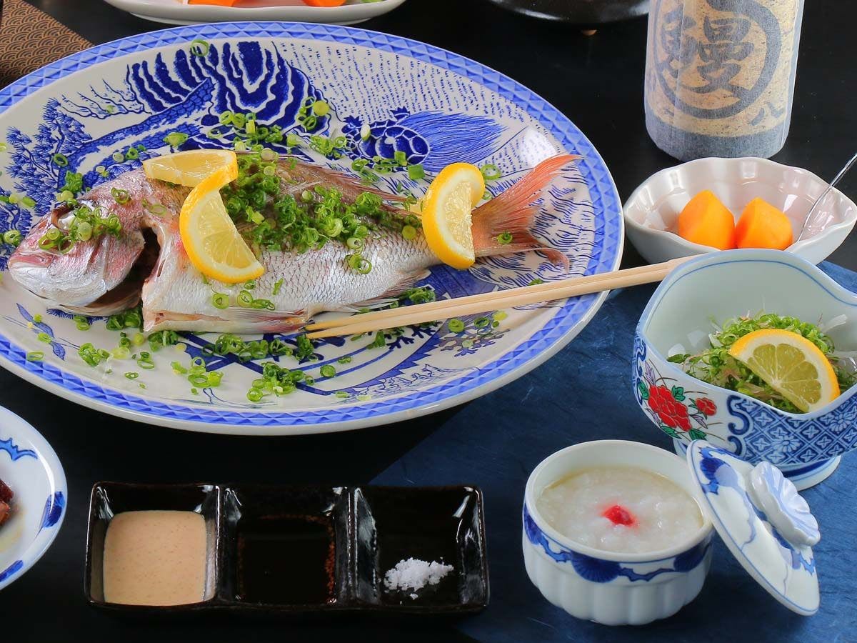 เมนูหลักที่เลือกได้: ปลา