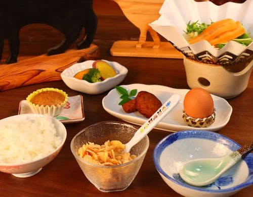 お子様用の朝食です。