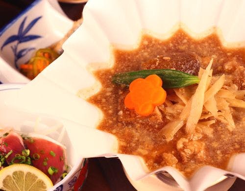 鹿児島名物　豚軟骨のトロトロ膳