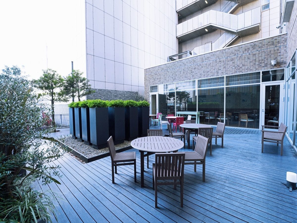 โรงแรมชั้น 1 ลานภายใน