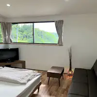 Room with a view of Mount Fuji and beautiful night scenery.