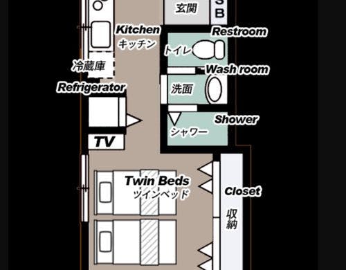 ４０１館内図
