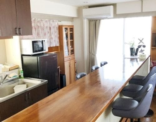 501号室　カウンターテーブル