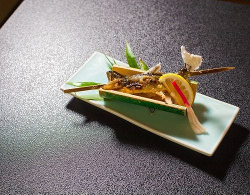 岩魚塩焼き