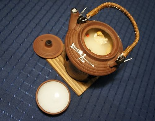 薬膳土瓶蒸し　冬の献立