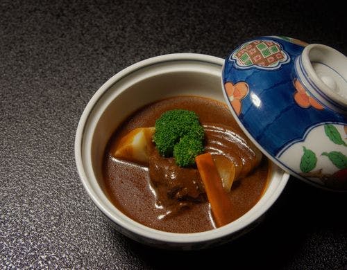 和風仕立てのシチュー。