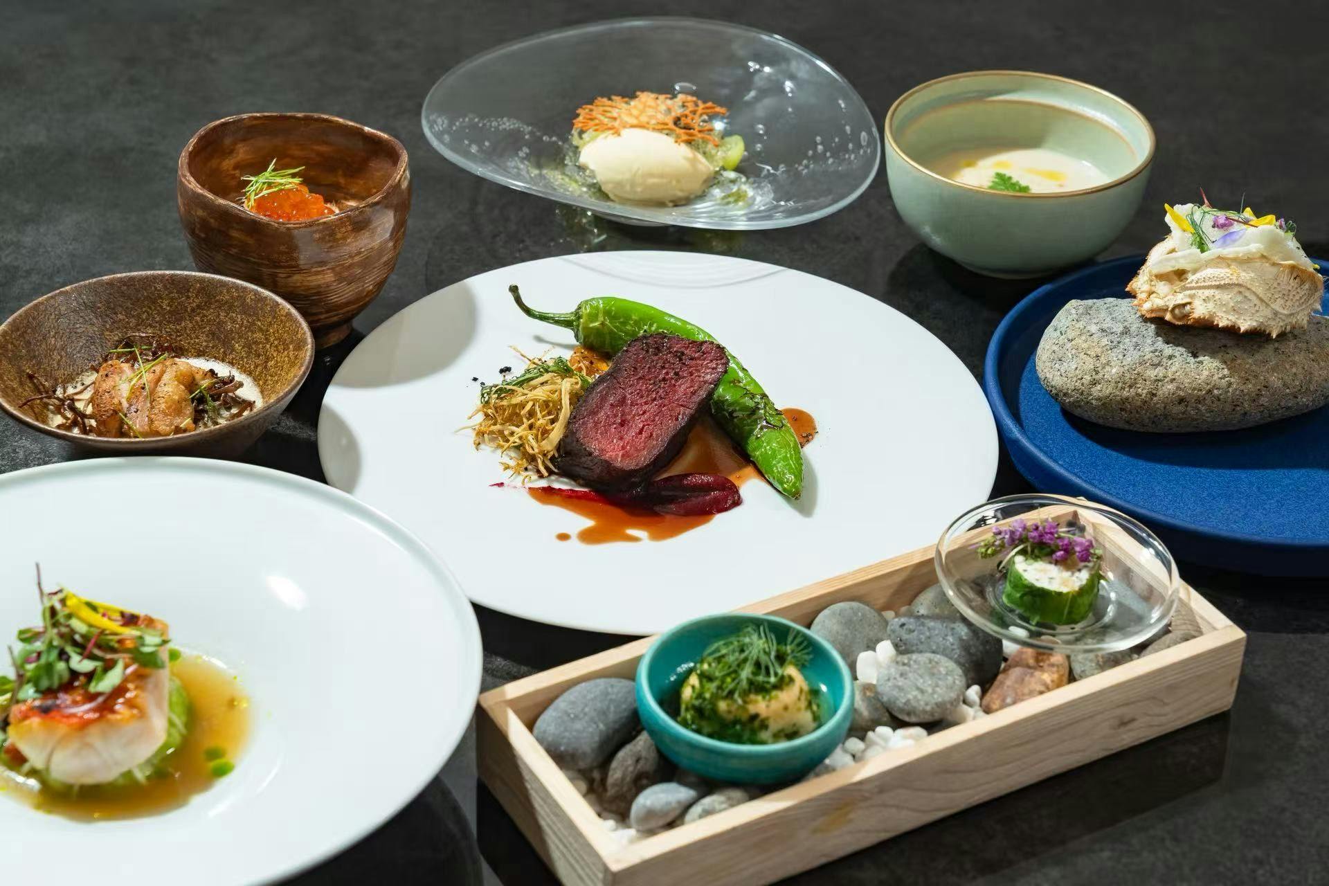 ภาพตัวอย่างคอร์สไคเซกิแบบโมเดิร์น