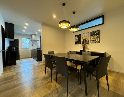 ロイヤルスイートルームのリビングルーム