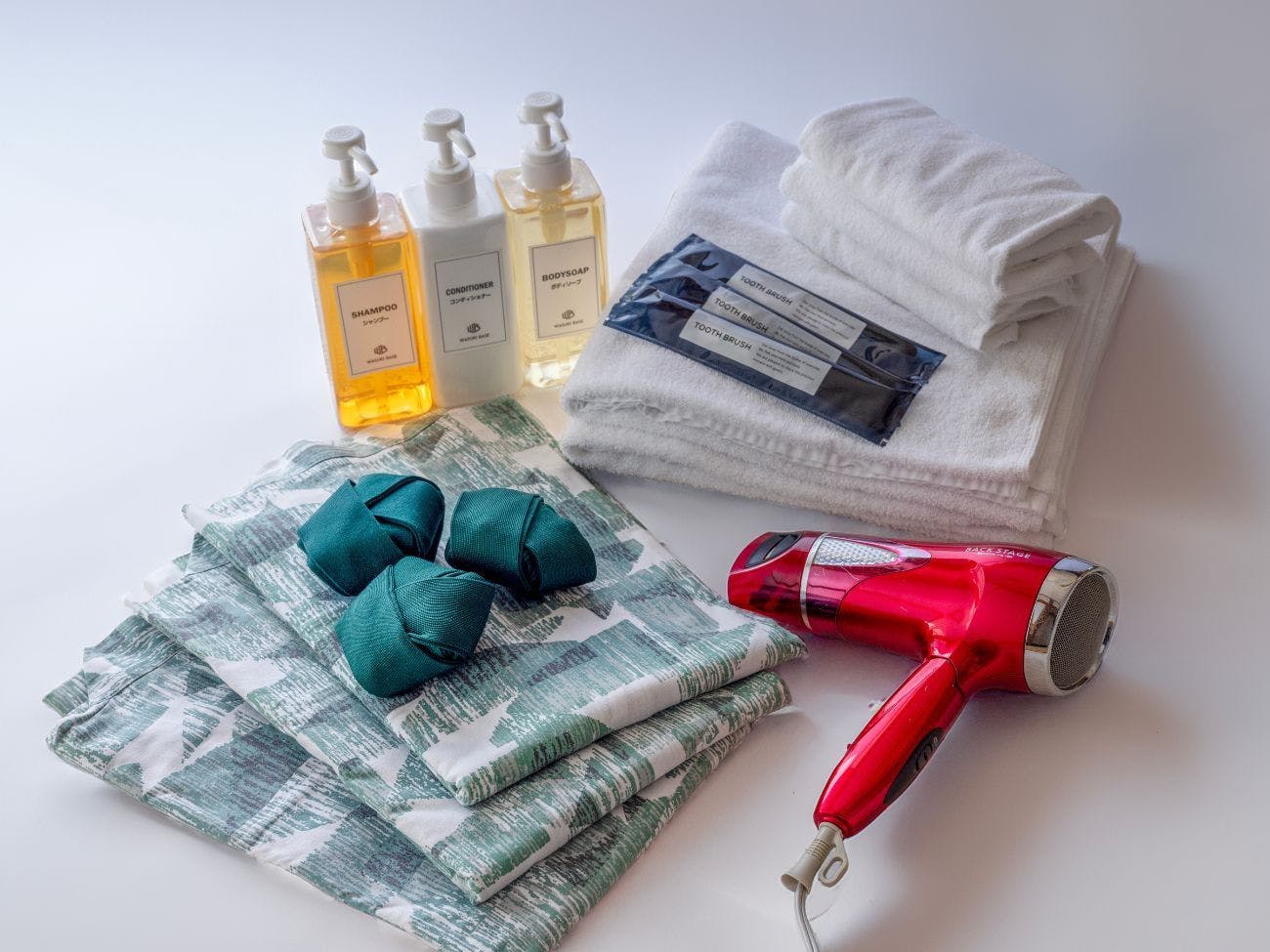 มีสิ่งอำนวยความสะดวกเตรียมไว้ในแต่ละห้องพัก