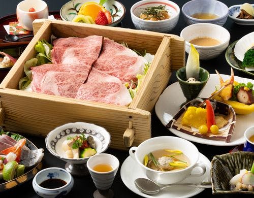 おおいた和牛の蒸ししゃぶ会席料理