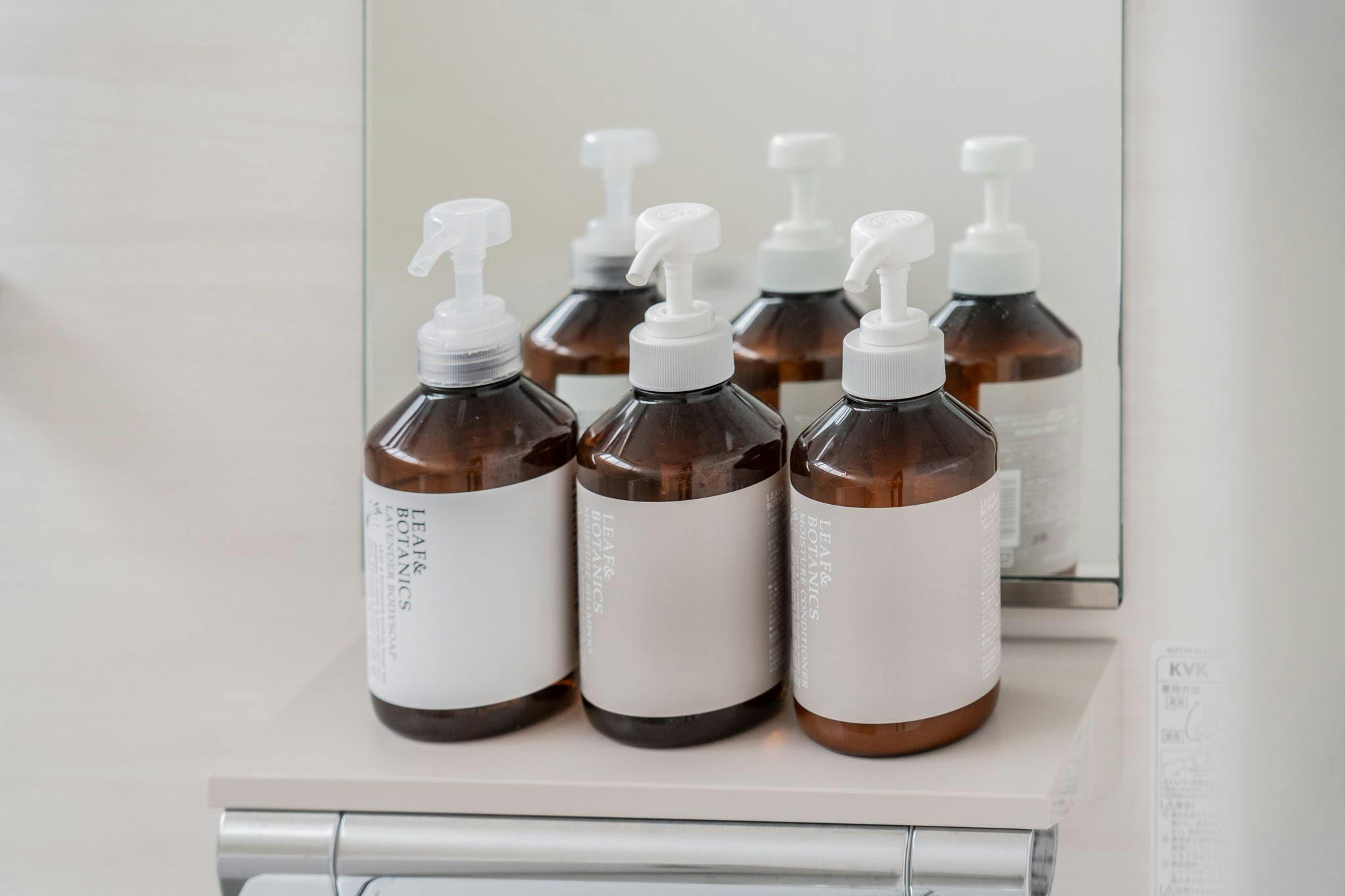 เรามีสิ่งอำนวยความสะดวกในห้องน้ำจาก Matsuyama Yushi Co., Ltd.