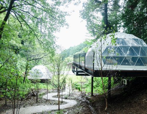 【部屋】空中グランピングドーム