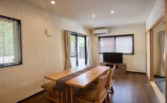 เพลิดเพลินกับห้องนั่งเล่นที่เปิดโล่ง♪