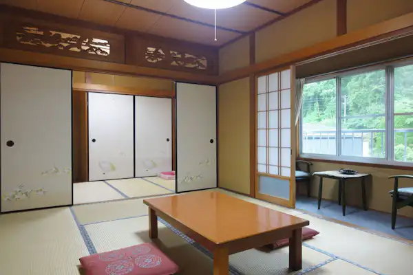 *【ตัวอย่างห้องพัก】ห้องสไตล์ญี่ปุ่น 14 เสื่อทาทามิ (พร้อมห้องน้ำ/ปลอดบุหรี่)