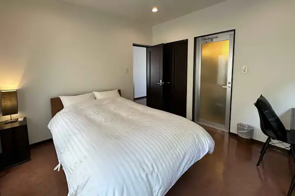 Each bedroom is equipped with a walk-in closet.