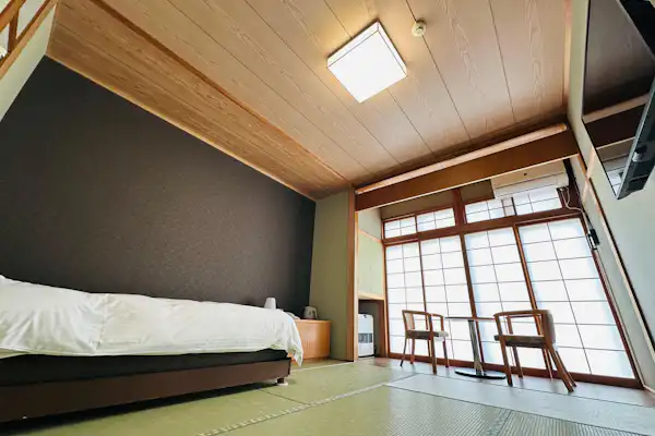 ห้องพักสไตล์ญี่ปุ่น 6 เสื่อ ทาทามิ เตียงเดี่ยว ปลอดบุหรี่