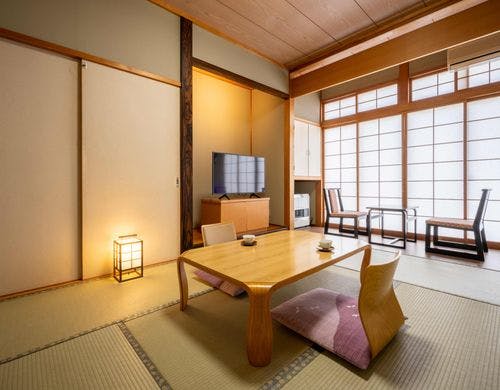 和室_6畳_シングルルーム_ベッド_禁煙