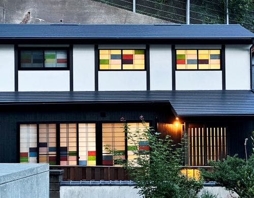 雪中花＜離れ＞◆古民家に広がる美濃和紙