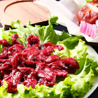 ตัวอย่างอาหาร◆อัปเกรด - สุกี้ยากี้เนื้อม้า