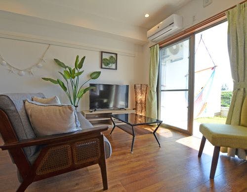 ペット可能な1LDK/1階