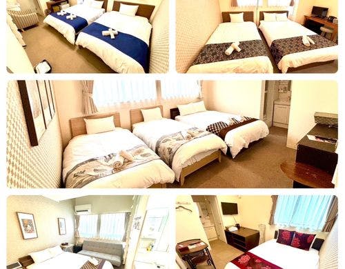 2階全部屋5室貸し切り