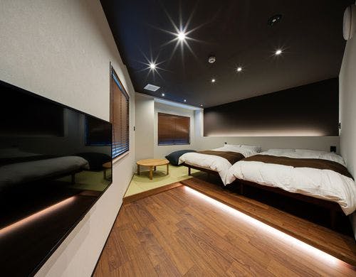 ジャパニーズモダン和洋室 ツイン